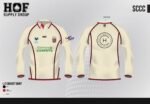 KIDS sccc long sleeve cream polo