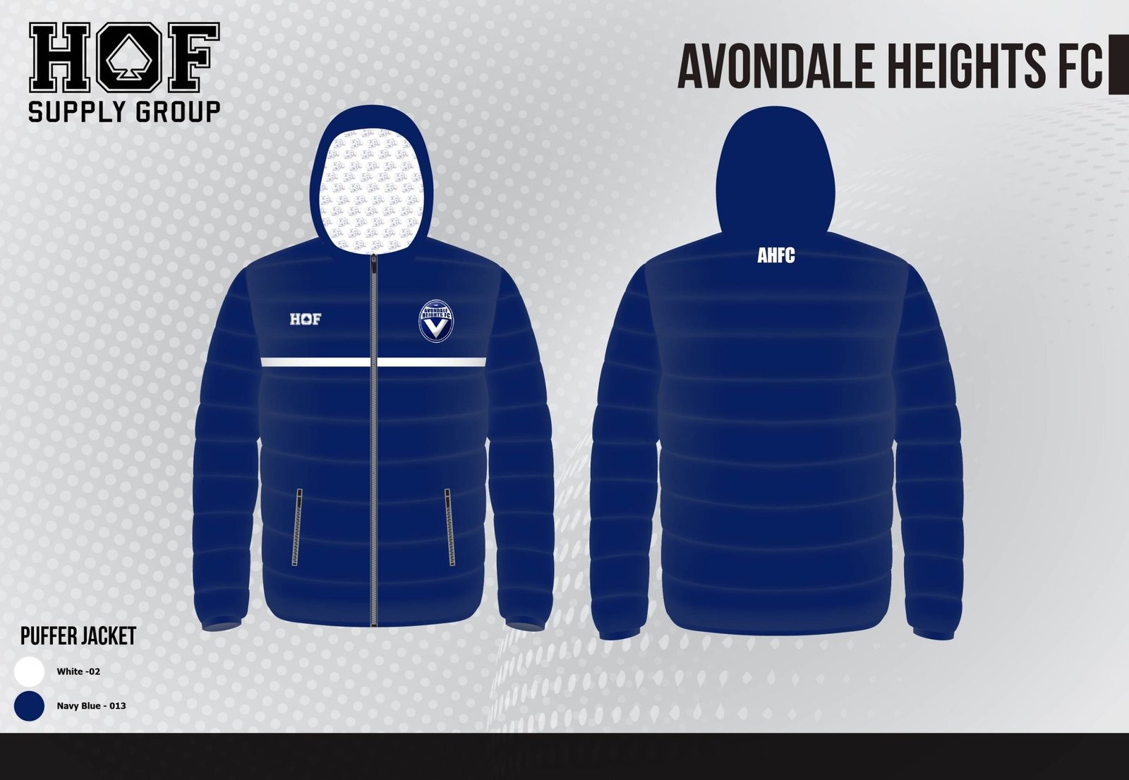 Avondale-Heights-FC-08-10-24-12-scaled-1.jpg AHFC Down Filled Puffer Jacket - Image 1