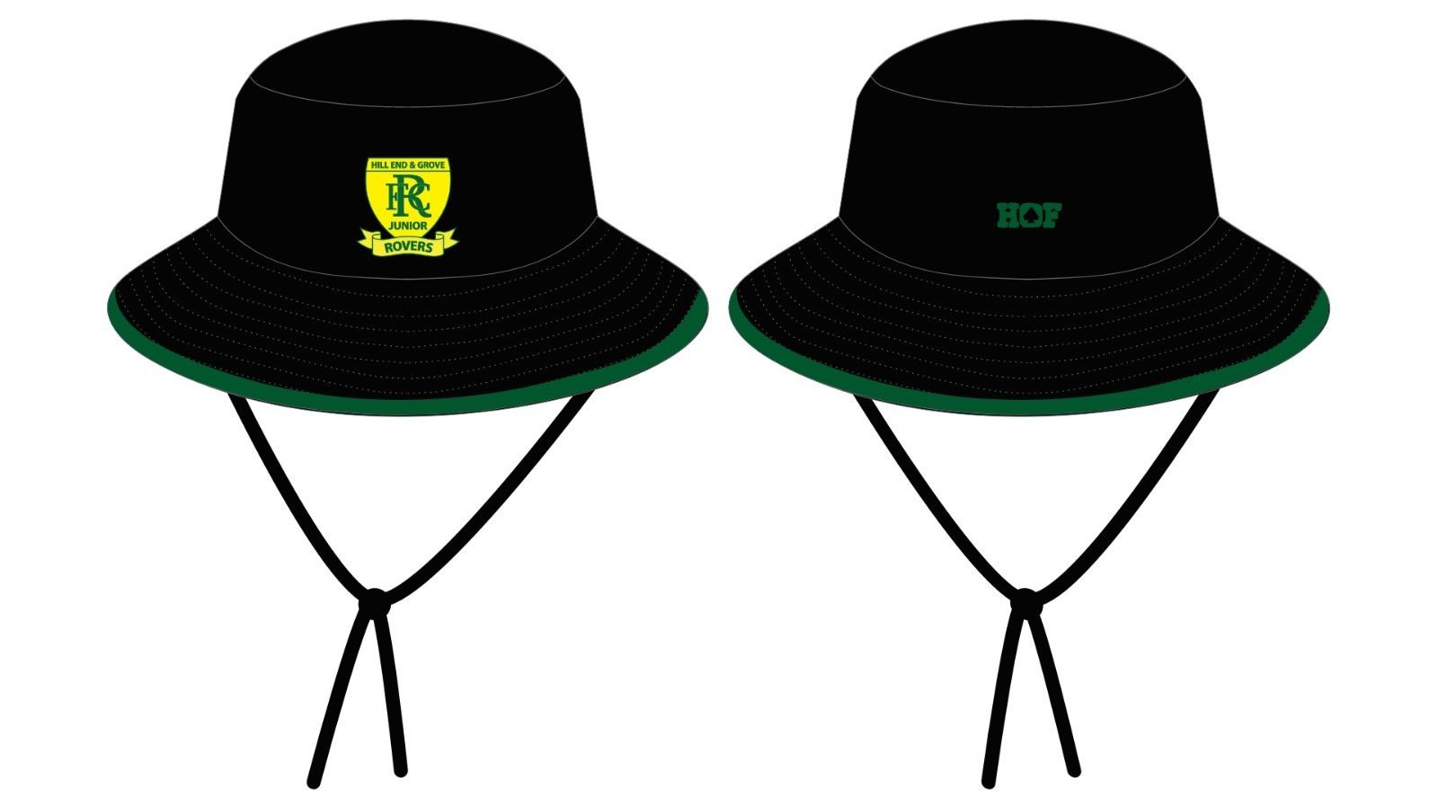 Black-bucket.jpg Hill End & Grove JFC Club Bucket Hat - See club to purchase - Image 1