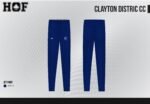 Clayton District CC Track pant w ZIP leg