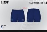 Clayton District CC Training / Casual Shorts -WS