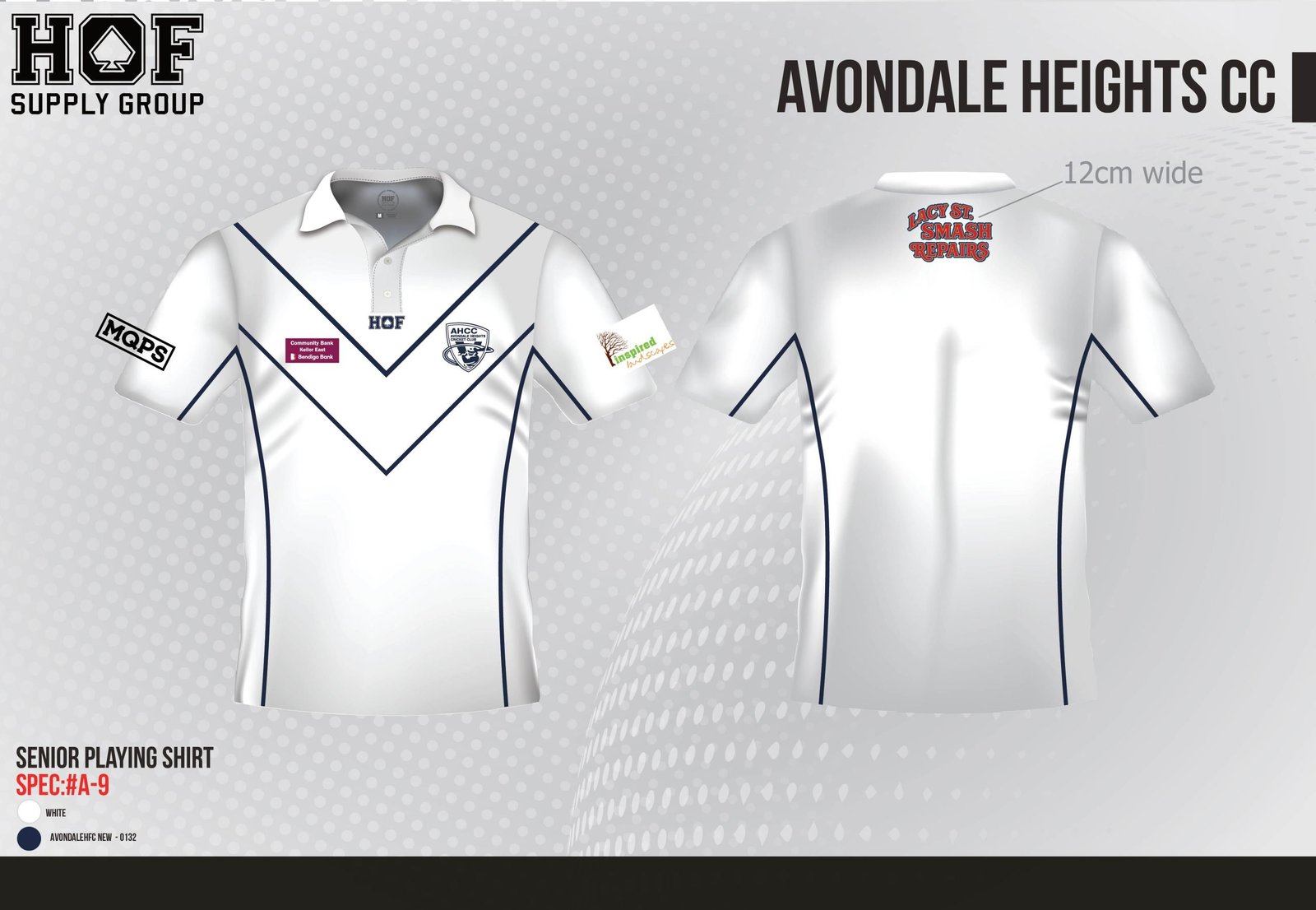 HOF-Avondale-Heights-CC-15-08-25-025-scaled-1.jpg Avondale Heights CC SS 2D POLO _ ONLY AVAILABLE VIA CLUB - Image 1