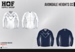 AVONDALE HEIGHTS  CC Long Sleeve Reversible Sweater