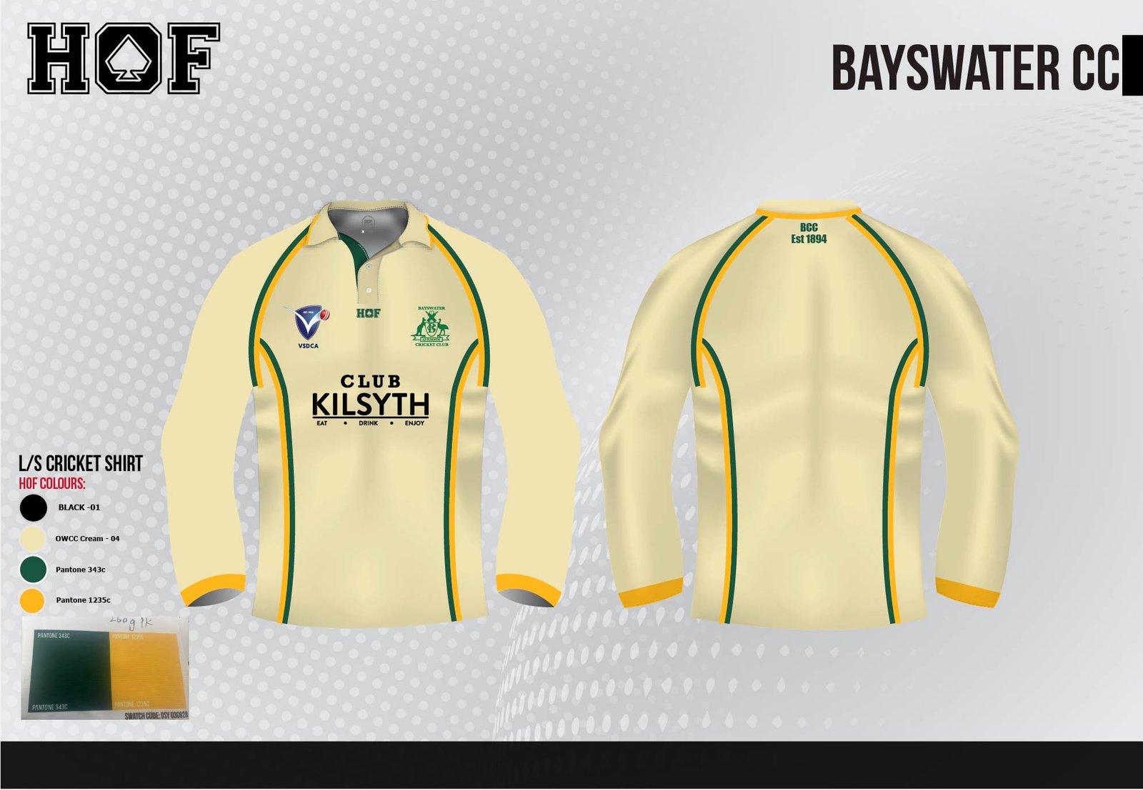 HOF-Bayswater-CC-08-05-25-03.jpg Bayswater CC Long sleeve 2Day polo - WS - Image 1