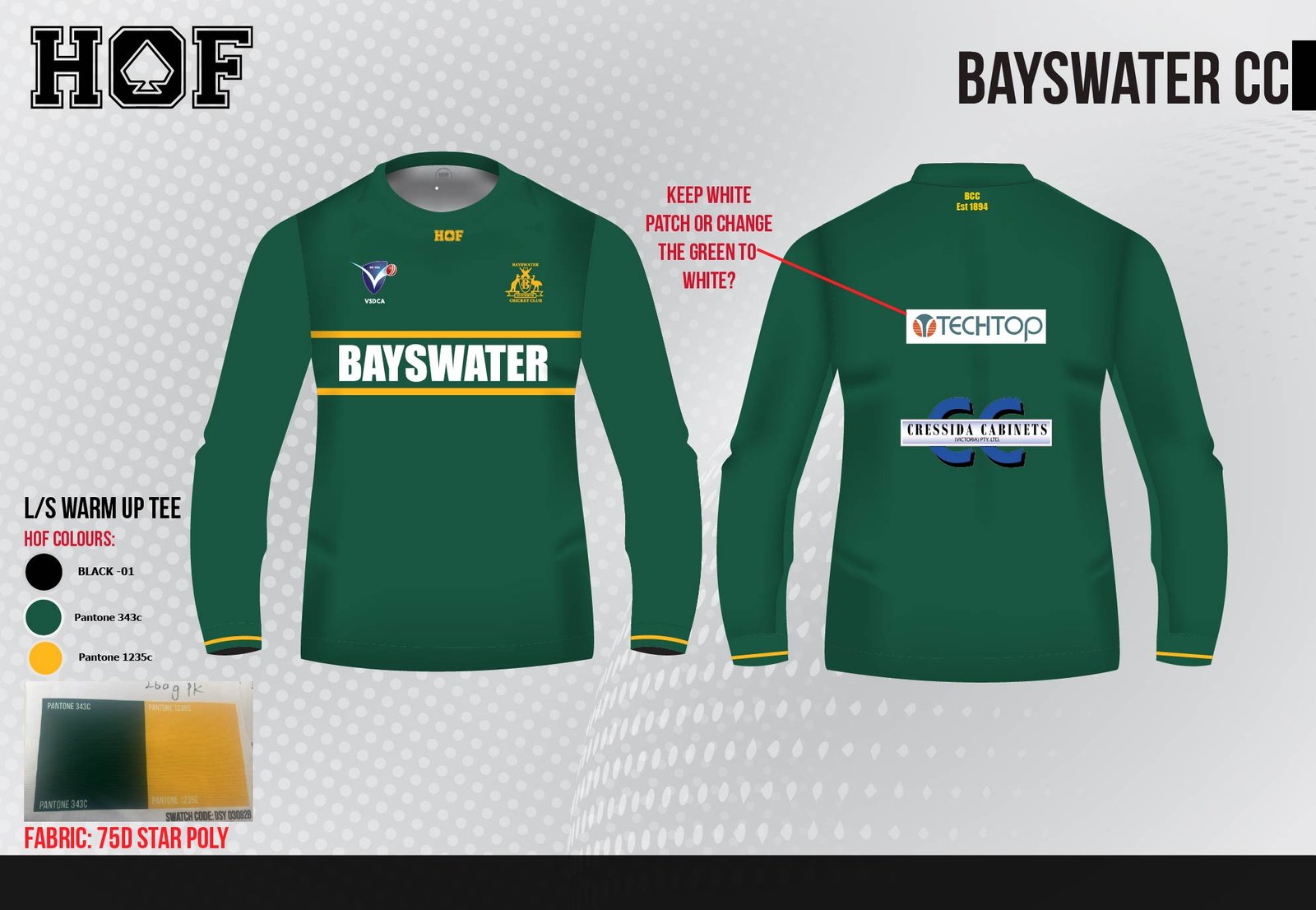 HOF-Bayswater-CC-08-05-25-10.jpg Bayswater CC LS Training Tee - Image 1