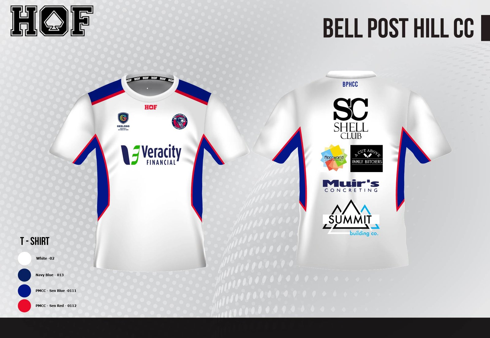 HOF-Bell-Post-Hill-CC-18-07-24-06.jpg BPHCC WOMEN'S Short sleeve training tee - Image 1