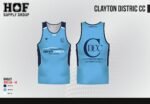 Clayton District CC Training Singlet - WS