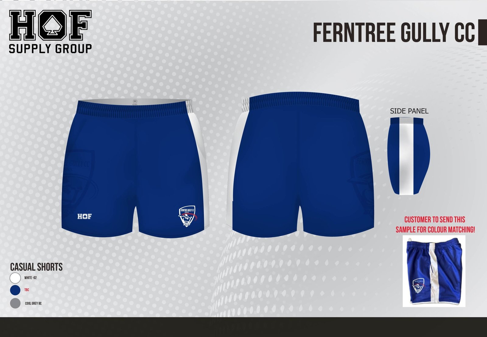 HOF-Ferntree-Gully-CC-06-05-25-01-scaled-1.jpg FTGCC Training / Casual Shorts - Image 1