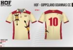Gippsland Goannas CC SS CREAM POLO