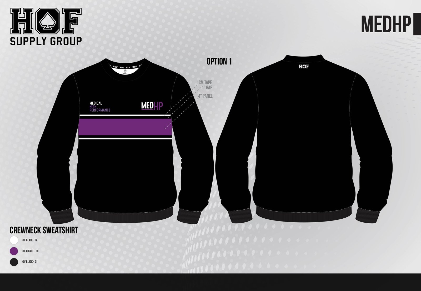 HOF-MEDHP-14-02-24-0410-scaled-1.jpg MedHP Staff Crew Fleece - Image 1