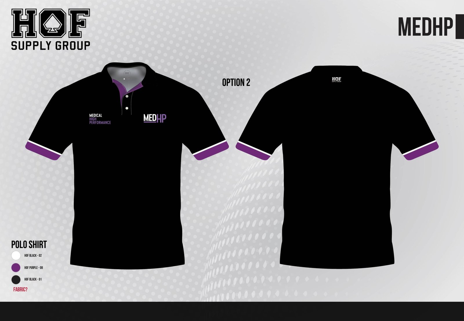 HOF-MEDHP-14-02-24_10-scaled-1.jpg Med HP Staff Polo - Image 1