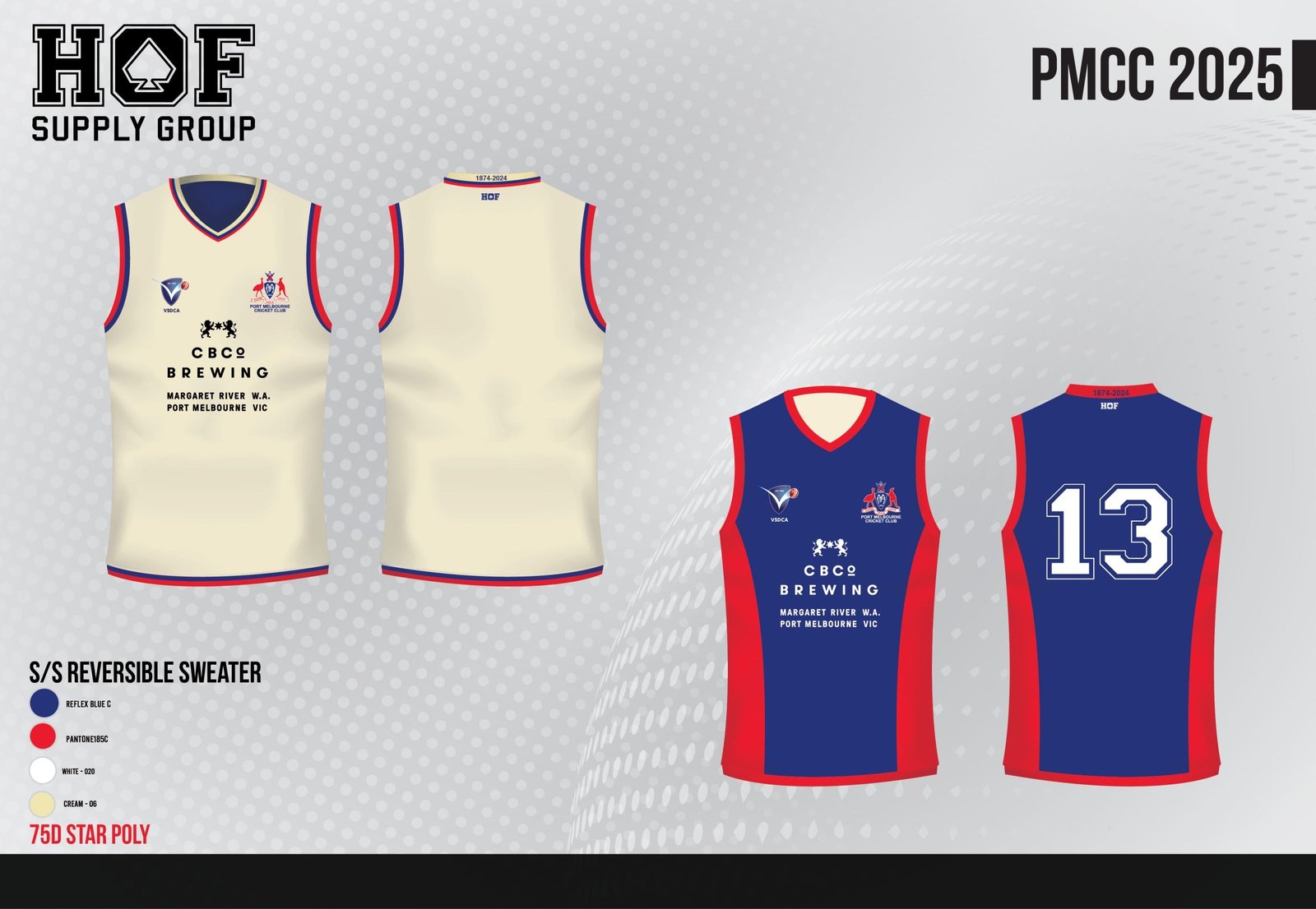 HOF-PMCC-2025-Season-04-07-25-04-scaled-1.jpg Sleeveless Reversible Vest - ONLY NUMBERS ARE ALLOWED (NO name required) - Image 1