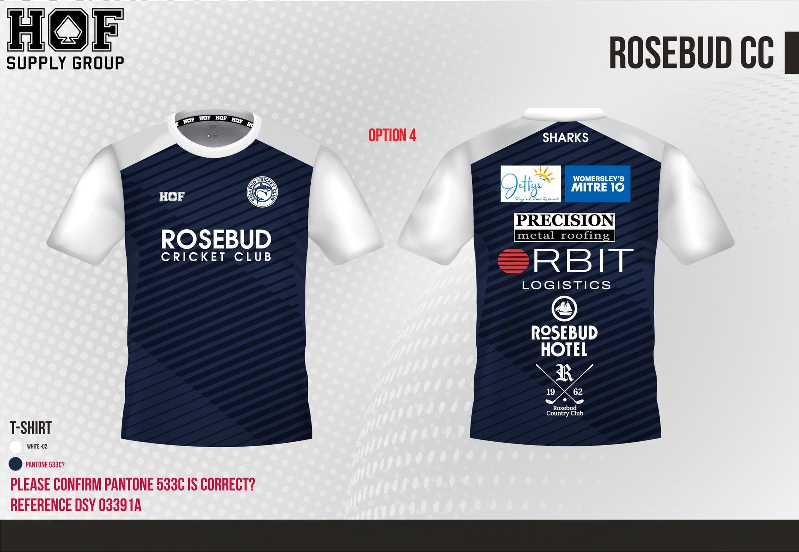 HOF-Rosebud-CC-19-06-25-19.jpg Rosebud CC Training Tee - Image 1