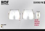 SFNC White Football Playing Shorts