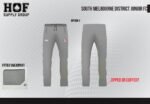 SMDJFC Tracky Pant with zips