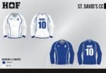 St David's CC Long Sleeve Reversible Vest (PLAYERS MUST CHECK WITH CLUB RE ALLOCATED NUMBER)