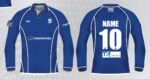 St David's Junior  LS polo - Royal (PLAYERS MUST CHECK WITH CLUB RE ALLOCATED NUMBER)