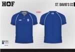 St David's CC Club Casual Polo - 60th Anniversary Edition - Image 2