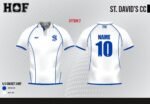 St David's CC SS 2Day Playing Shirt  (PLAYERS MUST CHECK WITH CLUB RE ALLOCATED NUMBER) - Image 2