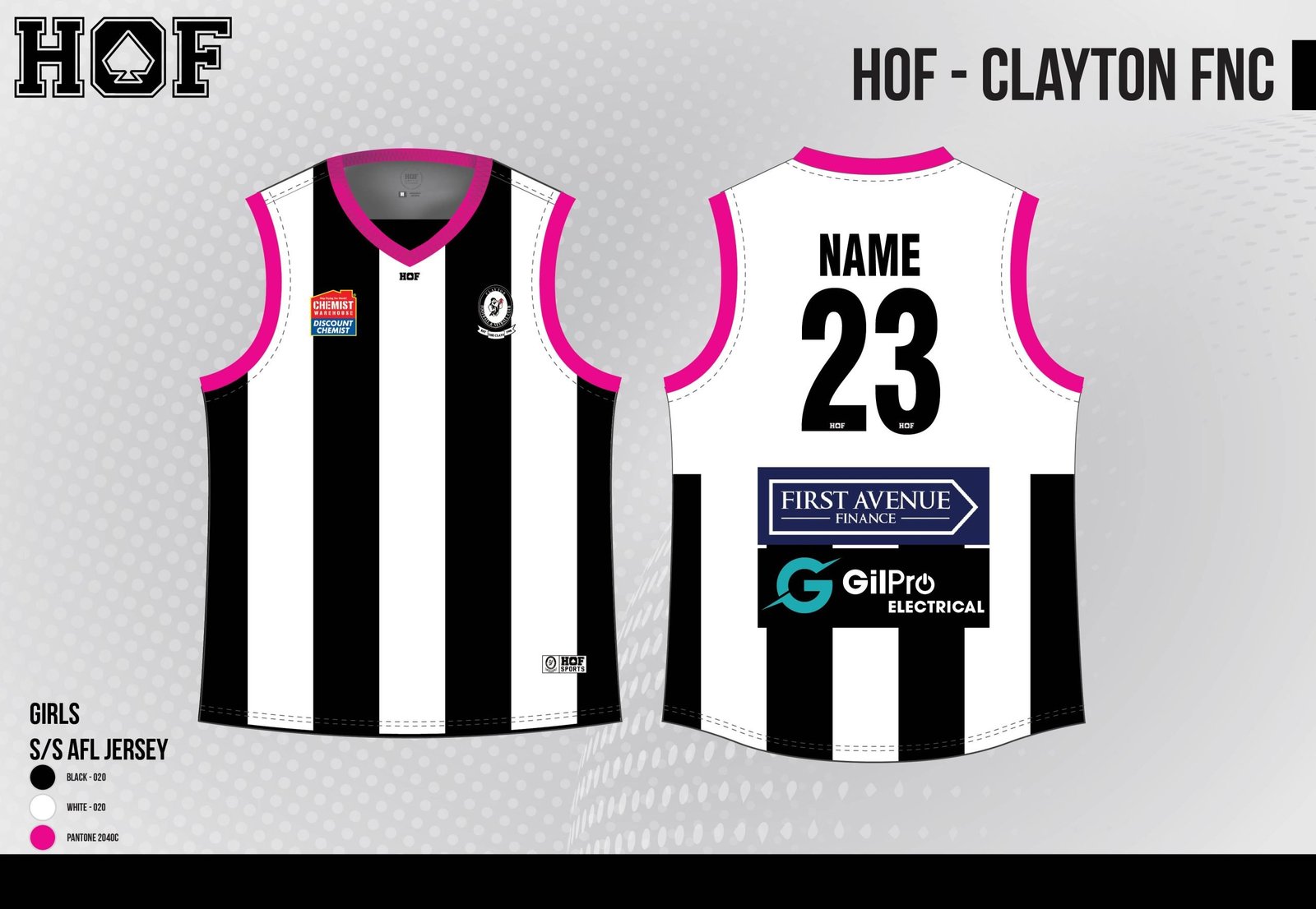HSG-Clayton-FNC-08-02-24-03-scaled-1.jpg Clayton FNC SS Players Kids / Toddlers Jumper - Girls - Image 1