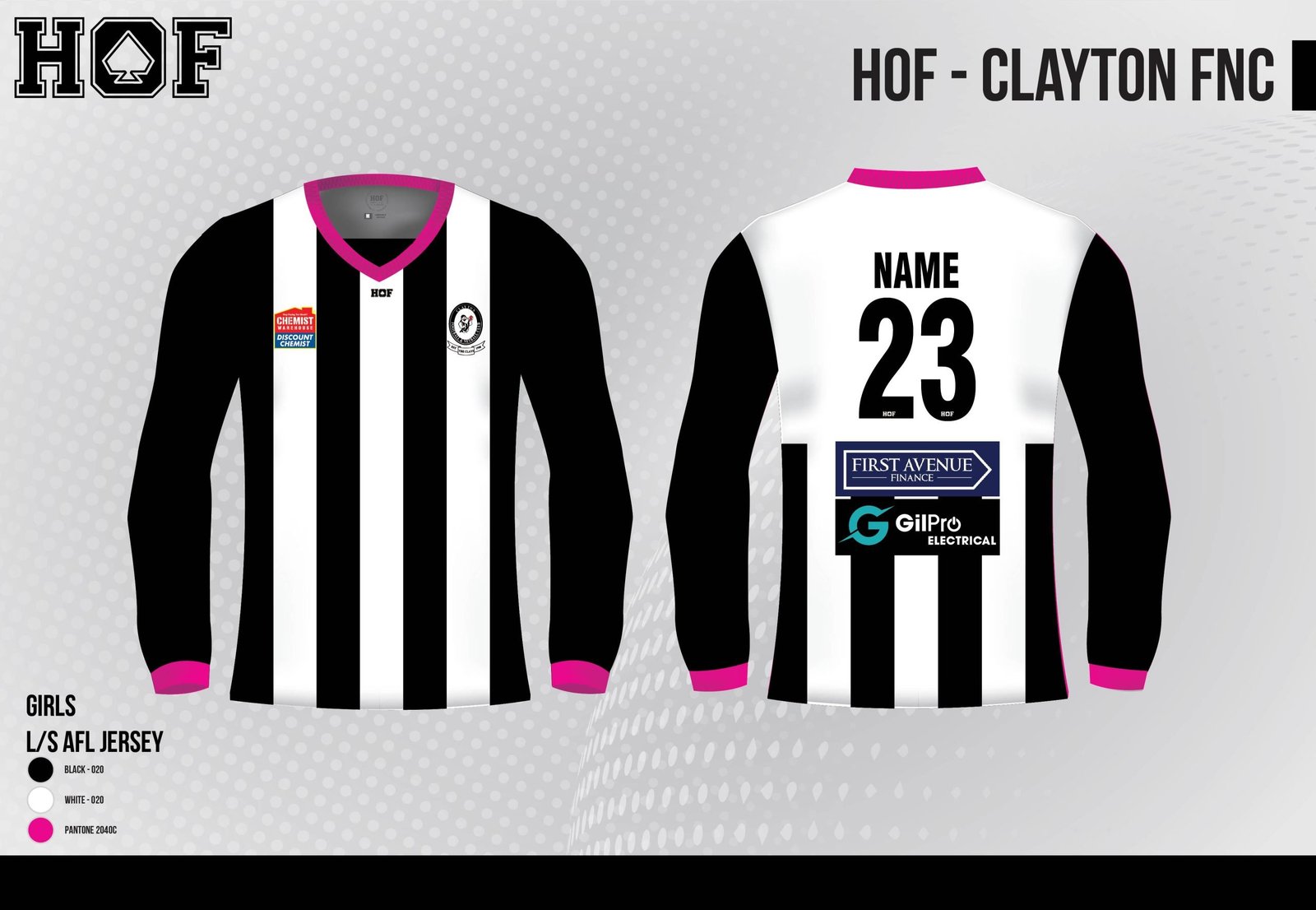 HSG-Clayton-FNC-08-02-24-04-scaled-1.jpg Clayton FNC LS Players Kids / Toddlers Jumper - Girls - Image 1