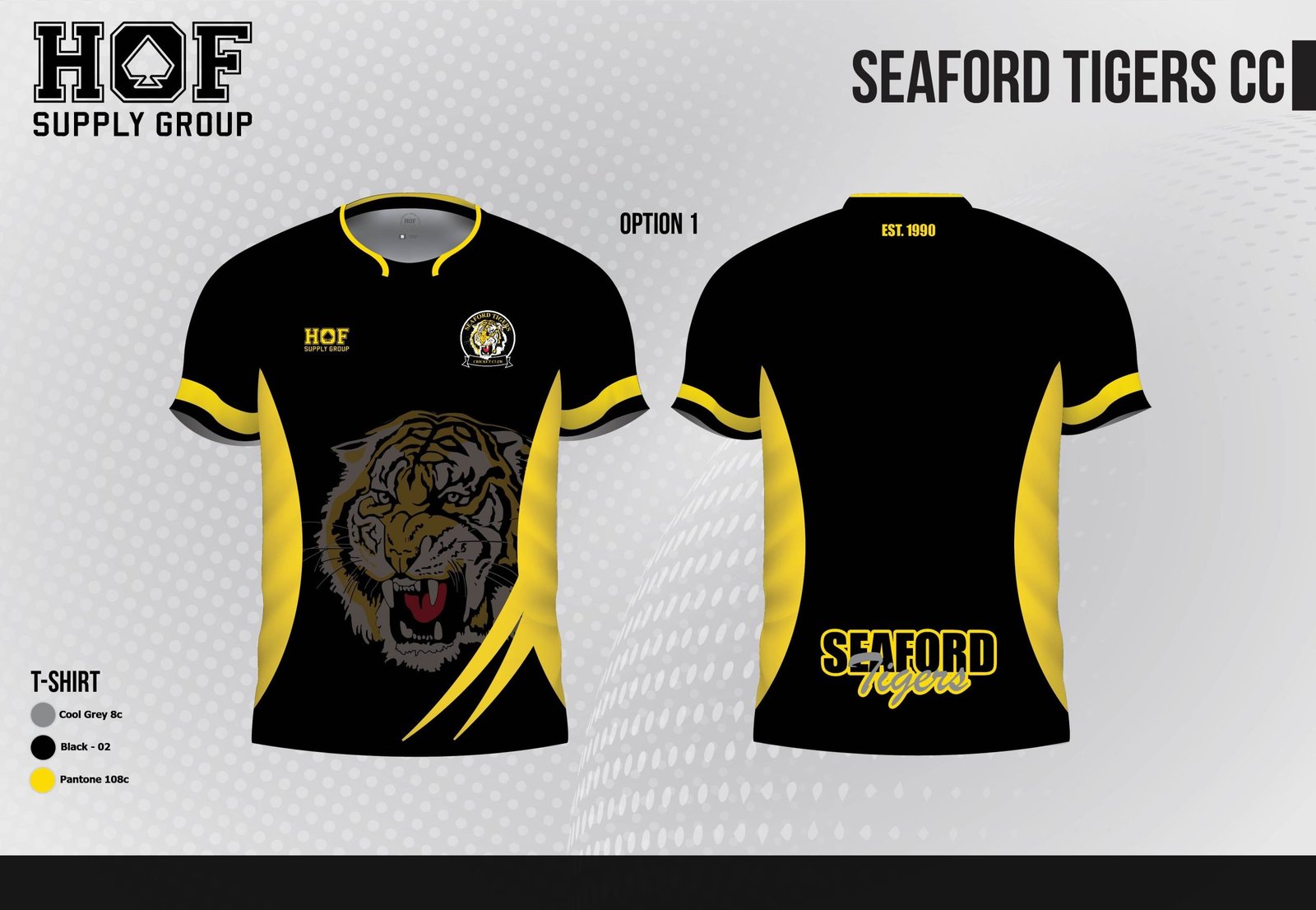 HSG-Seaford-Tigers-CC-10-08-23-06-scaled-1.jpg STCC Black Training Tee KIDS - Image 1