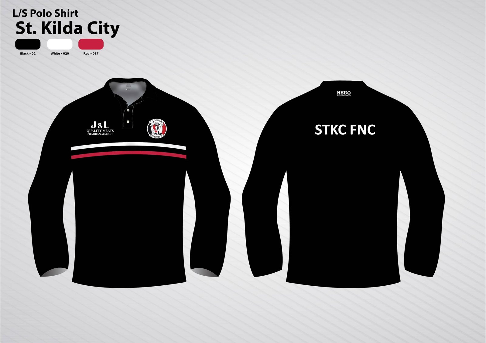 HSG-St-Kilda-City-Polo-02-11-21-02-scaled-1.jpg Long sleeve polo - Wholesale - Image 1