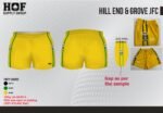 Hill End & Grove JFC  - Game Day Shorts  Kids