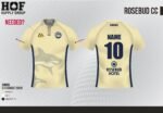 ROSEBUD CC JUNIORS- short sleeve cream polo
