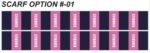 Chelsea JFC Scarf  (PINK) - WS - Image 2