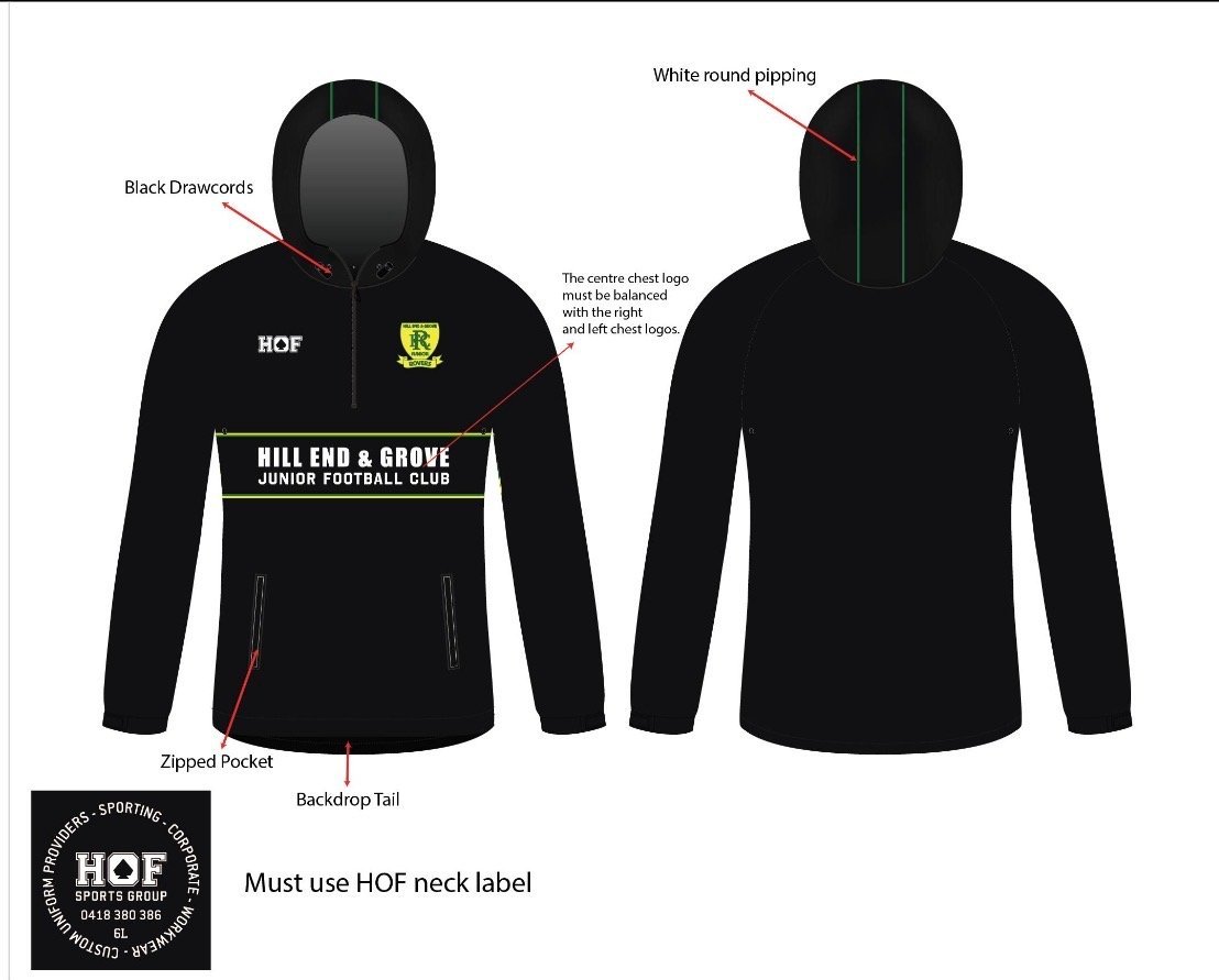 Screenshot Hill End & Grove JFC Waterproof Shell - Image 1