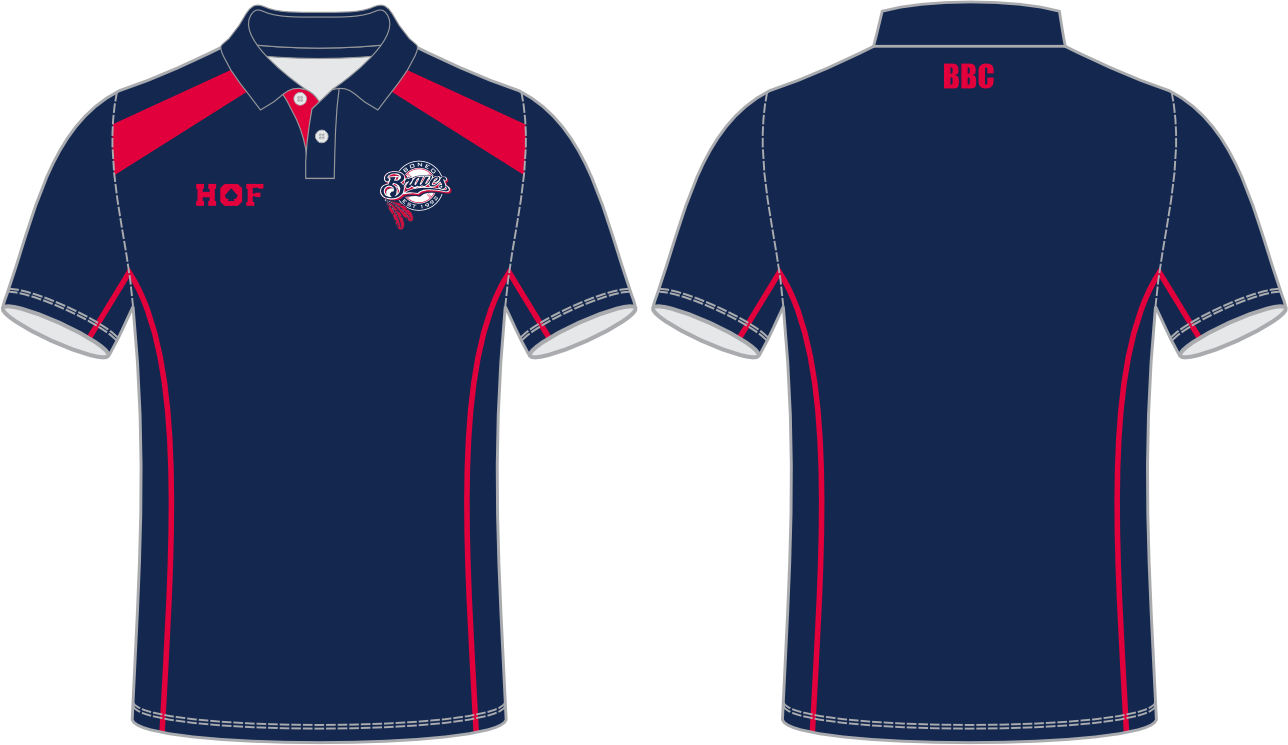 IMG_1179.png Boneo Baseball Club Polo - Image 1