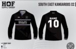 SE VETS CC Long sleeve 1 day polo - BLACK