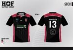 sccc short sleeve black 1D game  polo - Kids