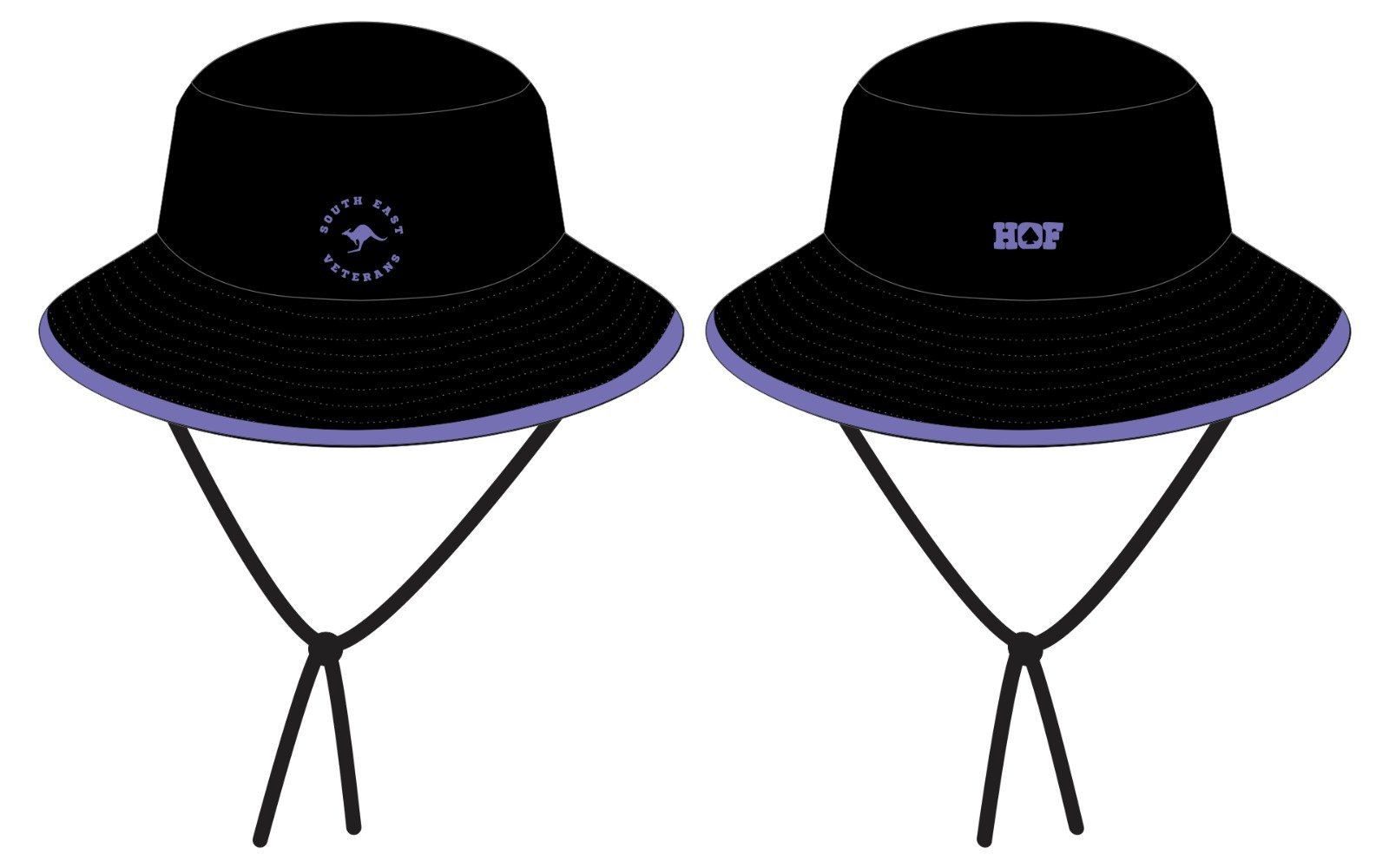 PHOTO-2024-08-02-07-30-16.jpg SE VETS BUCKET HAT w Drawstring WS - Image 1