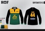 Bayswater CC Long sleeve 1 day polo ( PLAYERS MUST CHECK WITH CLUB RE ALLOCATED NUMBER) -WS