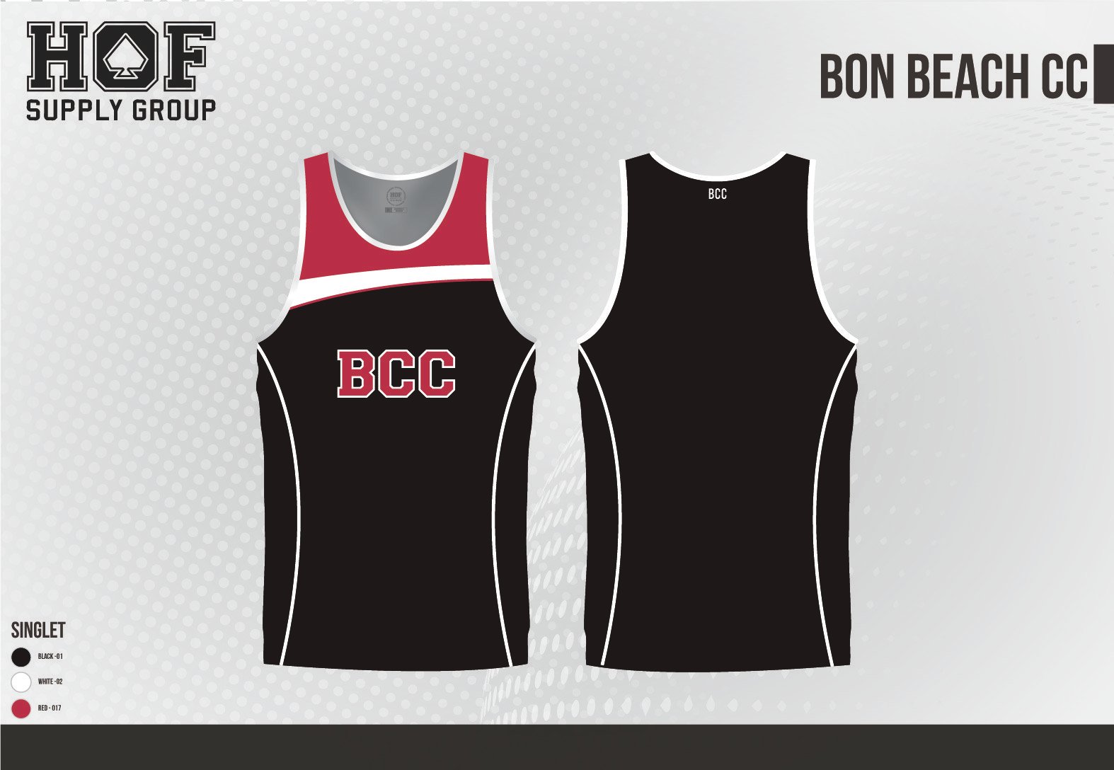 SLG-Bon-Beach-CC-12-06-25-06.jpg Bonbeach CC Training Singlet - Image 1