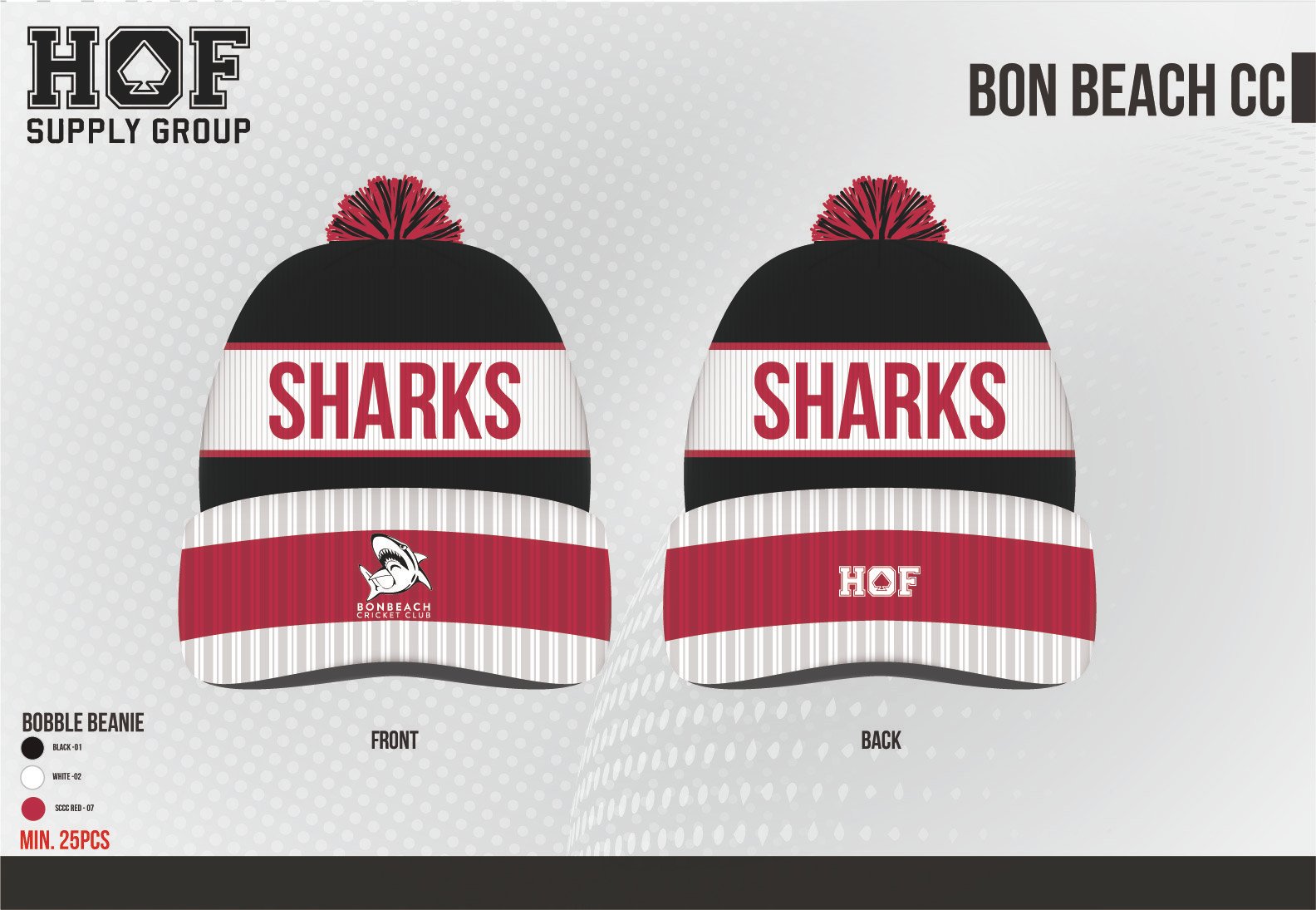 SLG-Bon-Beach-CC-12-06-25-10.jpg Bonbeach CC Beanie (available via the club only) - Image 1