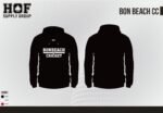 Bonbeach CC Club Hoody MONO TONE PRINTED