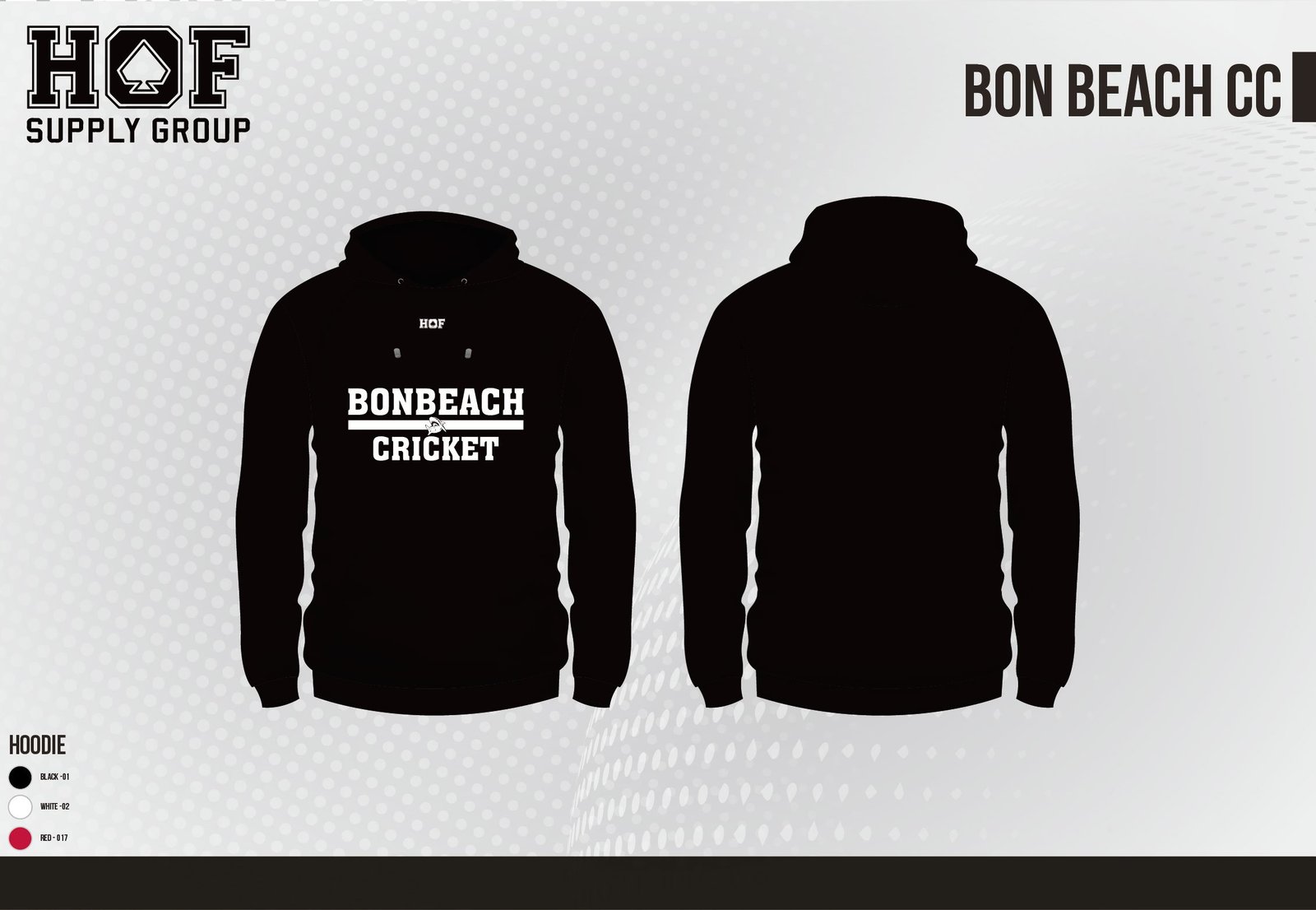 SLG-Bon-Beach-CC-24-05-25-0774.jpg Bonbeach CC Club Hoody MONO TONE PRINTED - Image 1