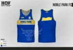 Noble Park JFC - KIDS training Singlet