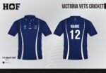 Vic Vets Navy SS Polo - Name / Number