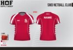 SMD Netball Training Tee - ADULTS Add Name