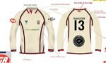 KIDS sccc long sleeve cream polo - Image 2