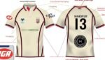 KIDS sccc short sleeve cream polo - Image 2
