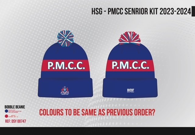 HSG - PMCC SENRIOR KIT 2023-2024 12-07-23 Club Beanie - WS - Image 1