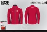 SMD Netball Team Coaches Zip Up Jkt